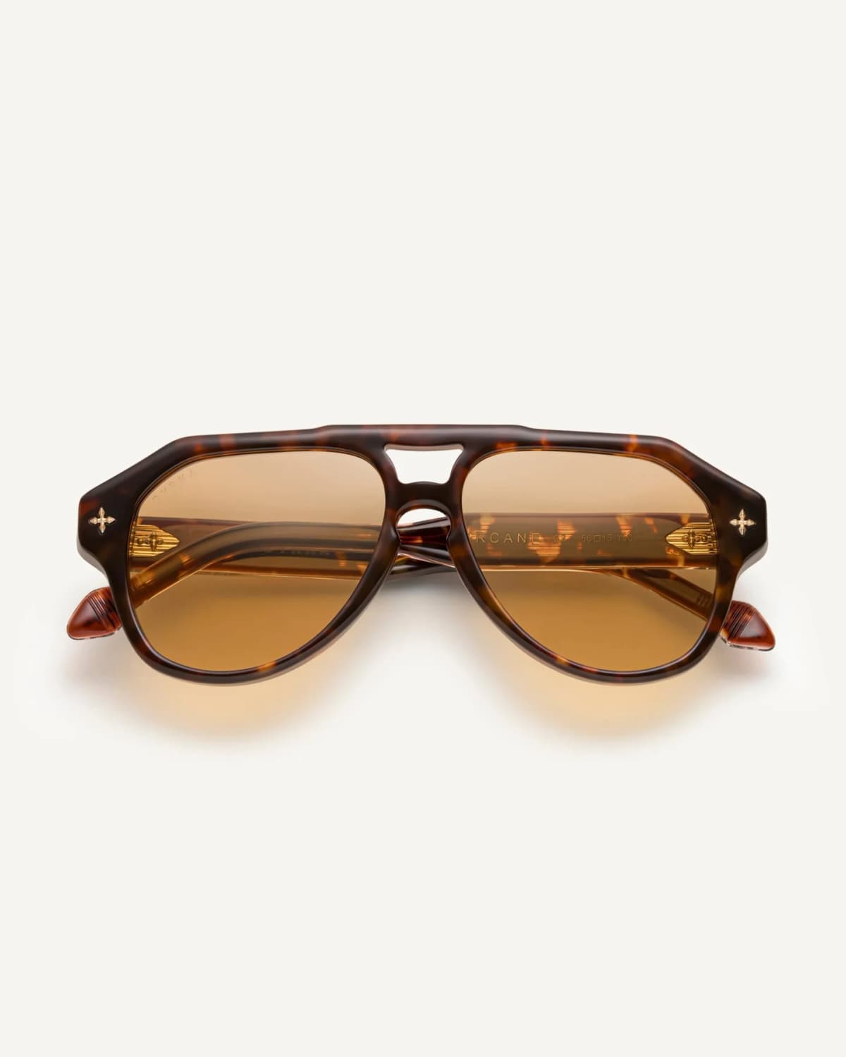 Arcane Tortoise Cross sunglasses — product shot